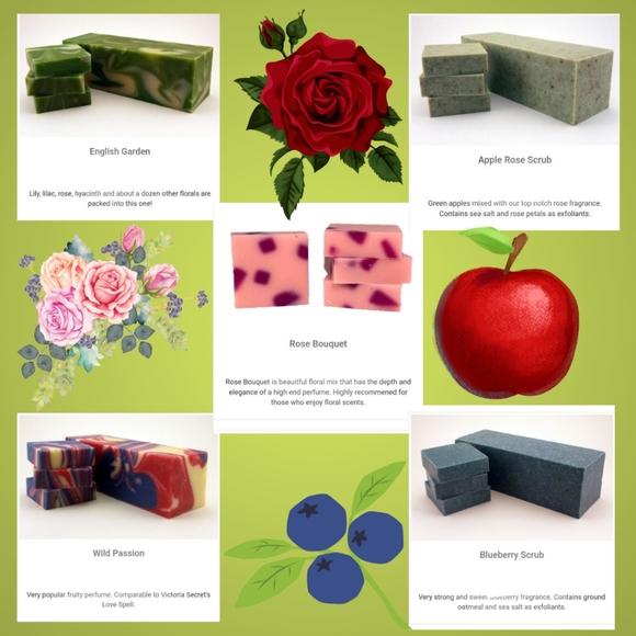 HOMEMADE Organic Natural Summer Floral Spa Bundle - Picture 2 of 3